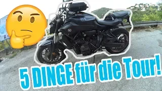 5 MUST HAVES für die Motorradtour