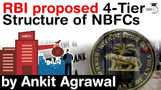 RBI's Revised Regulatory Framework for NBFC - RBI proposed 4 Tier Structure of NBFCs #UPSC #IAS