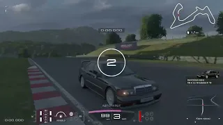 Gran Turismo 7 gameplay Mercedes benz 190 evolution ii autodromo lago maggiore