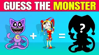 Guess The MONSTER By VOICE & EMOJI | POPPY PLAYTIME CHAPTER 3, smiling critters, Catnap