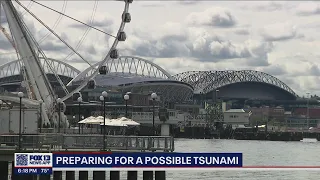Report says tsunami triggered by Puget Sound earthquake would hit Seattle in minutes