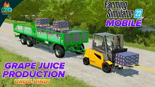 Farming Simulator 23 Making Grapes Juice and Raisins - Production chains FS 23