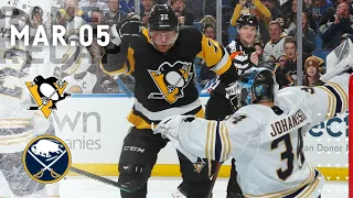 Game Recap: Penguins vs. Sabres (03.05.20) | Patric Hornqvist Scores Two