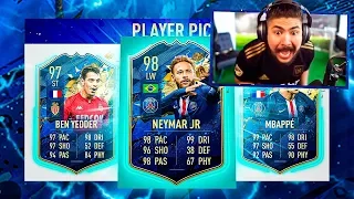 OMG I PACKED 98 TOTS NEYMAR!! BEST PLAYER PICKS!! FIFA 20