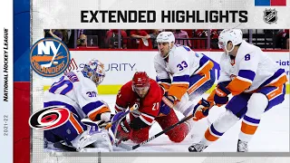 New York Islanders vs Carolina Hurricanes Oct 14, 2021 HIGHLIGHTS