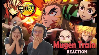 Demon Slayer (鬼滅の刃) | "Mugen Train" | MOVIE REACTION | First time watching!