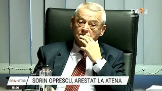 Sorin Oprescu, arestat la Atena