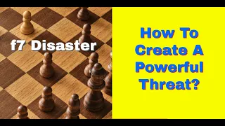 How To Create A Powerful Threat? | Laroschin vs Groper: Berlin Ger 1923