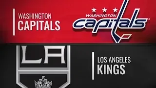 NHL 20 - Washington Capitals Vs Los Angeles Kings Gameplay - NHL Season Match Dec 4, 2019