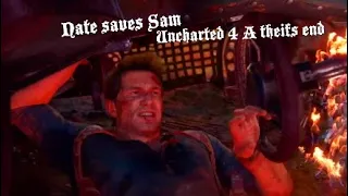 UNCHARTED 4 A Theifs End (Nate saves Sam) Sam Pursuit