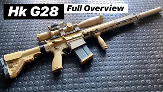 Overview of the Hk G28 - the German Semi Auto Sniper System