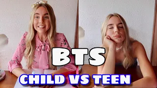 CHILD VS TEEN | BACK TO SCHOOL