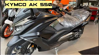 2023 KYMCO AK 550 | True Maxi Scooter | Walk - Around and First Look