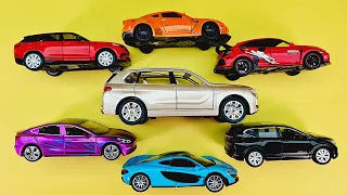 1 larger and 6 smaller cars with working doors * - MyModelCarCollection