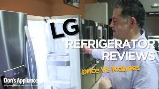 LG Refrigerator Reviews: Price VS Feature
