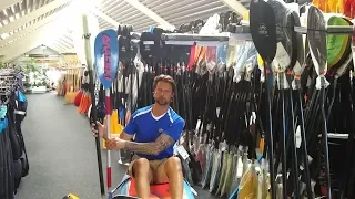 Start Waveski Surfing: 13. How to choose your paddle