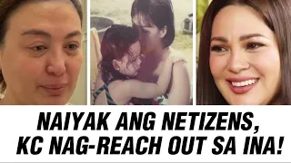 NAIYAK ANG NETIZENS, KC CONCEPCION NAG-REACH OUT SA INANG SI SHARON!