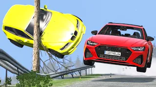 Extreme Car Crashes Compilation   BeamNG Drive CRASHdriven