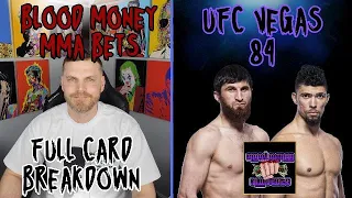 UFC Vegas 84 | Ankalaev Vs Walker 2 Full Card Breakdown, Predictions, and Bets #ufcvegas84