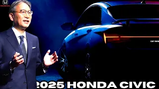 The Entire Car Industry Shaken! Next Gen HONDA CIVIC TYPE R 2025 Unveiled...