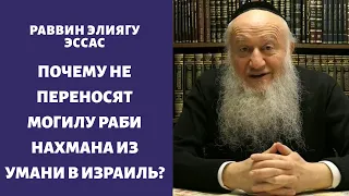 Почему не переносят могилу раби Нахмана из Умани в Израиль?