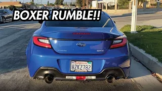 2022 BRZ with Tomei UEL Headers & MXP Catback Comp RS Exhaust. BOXER RUMBLE!
