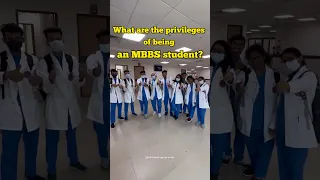 Privileges of being an MBBS student 👨‍⚕️😎 #mbbs #aiims #neet #medico  #shorts #viral #doctor