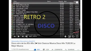 Disco retro de los 80's Mix 2►Solo Clasicos Musica Disco//Los 70s y 80s 90s The Best/#djmanuelburi