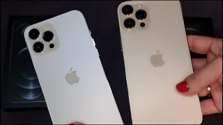 iPhone 12 Pro Max Silver Vs iPhone 12 Pro Max Gold