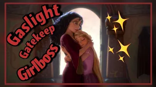 Mother Gothel being a gaslighting queen for 7 and a half minutes straight 🖤