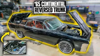 Reverse Trunk Hinges & Sheetmetal Fab for the '65 Continental - Godzilla Swapped Lincoln Ep. 11