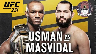 UFC 251 - Бой Камару Усман против Хорхе Масвидал - Кто победил ?