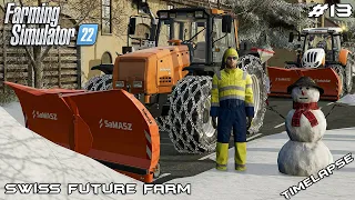 WINTER SERVICE with VALMET, STEYR, and @kedex | Future Farm | Farming Simulator 22 | Episode 13