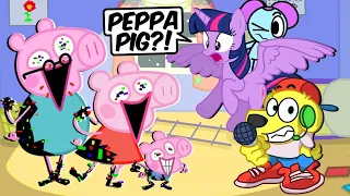 ¡PEPPA PIG SE VUELVE LOCA! Friday Night Funkin NUEVO PIBBY (Crepúsculo, Peppa, Garcello) FNF Mod 156