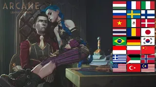 Arcane   Jinx APOLOGIZES to Silco in different languages