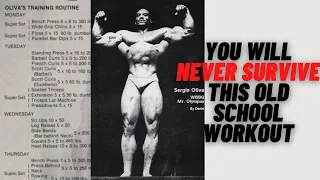 You Will Never Survive This Old School Workout!