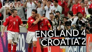 ENGLAND beat CROATIA at EURO 2004