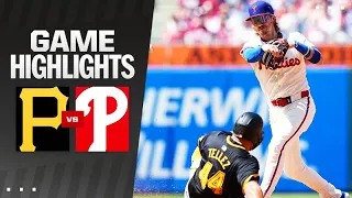 Pirates vs. Phillies Game Highlights (4/14/24) | MLB Highlights