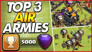 TOP 3 AIR PUSHING ATTACK STRATEGIES FOR TH9 | Clash of Clans