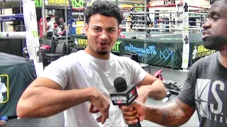 "Ryan Garcia ran like a chicken!" says Rolly Romero when recalling their legendary sparring session