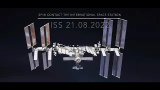 SP1B Contact the NA1SS INTERNATIONAL SPACE STATION ISS 21.08.2022