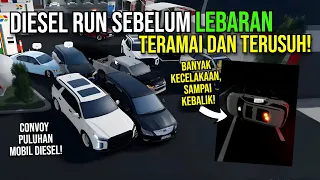 DIESEL RUN DI CDID SEBELUM LEBARAN!, Sampai Banyak KECELAKAAN Kita TETAP GASS!! - Roblox Indonesia