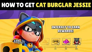 How To Get Cat Burglar Jessie For Free | Full Tutorial With Website | Brawl Stars