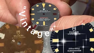 Dial Restoration (Rolex/Tudor) at Classic Watch Repair