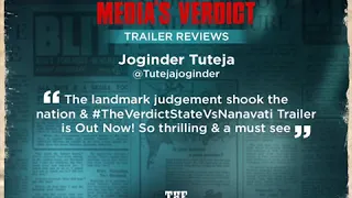 The Verdict - State Vs Nanavati | Trailer Reviews | ManavKaul | ElliAvrRam | AngadBedi | SumeetVyas