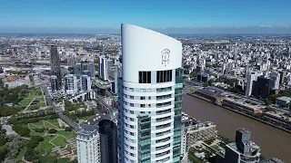 Argentina, Buenos Aires, Puerto Madero, Drone 4K
