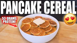ANABOLIC PANCAKE CEREAL | Easy High Protein Bodybuilding Breakfast Recipe!