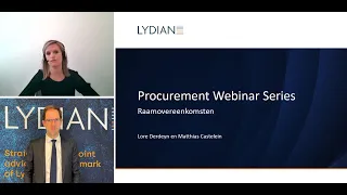 Lydian Public Procurement Series 2022 – II : “Raamovereenkomsten”
