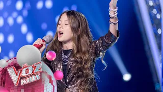 Kyara Rivera canta  'Cucurrucucu paloma'- Audiciones a ciegas | La Voz Kids Colombia 2024