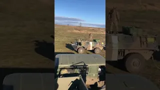 French VAB, British Husky and Kozak of the Ukrainian armed forces in Kherson 🇷🇺🏹🇺🇦